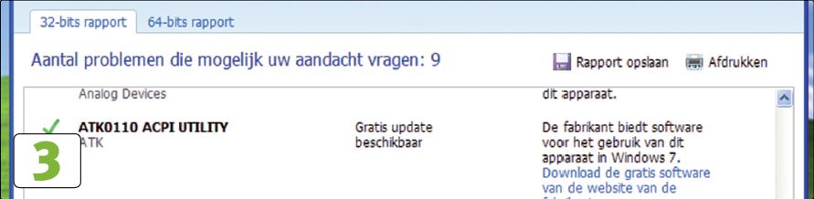 Check of uw huidige pc misschien geschikt is voor Windows 7 of 8. Houd er wel rekening mee dat zo'n rapportje niets zegt over hoe snel en werkbaar uw oude pc zal zijn. 