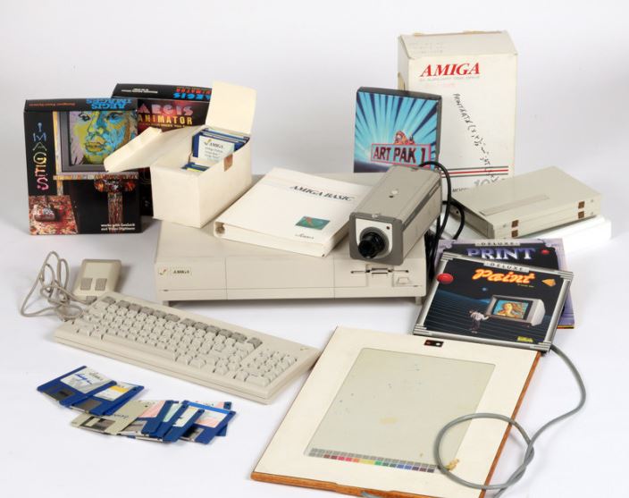 De Amiga waarmee Warhol de kunstwerken maakte