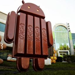 Aandeel Android-versie Kitkat groeit flink