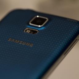 'Foto's en video tonen aluminium Galaxy S5 Prime'