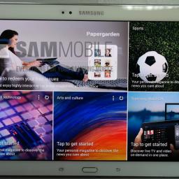 Galaxy Tab S op gelekte foto's te zien