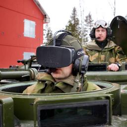 Noors leger gebruikt Oculus Rift-bril om tank te besturen