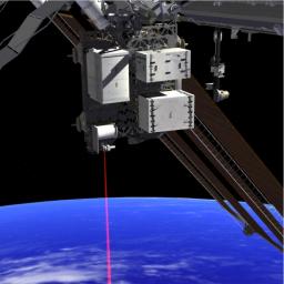 NASA gebruikt ruimtelaser voor verzenden video
