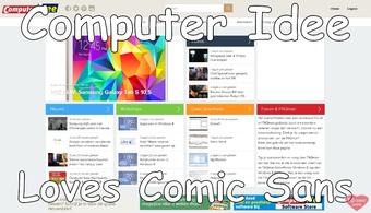 Het is vandaag Comic Sans-dag
