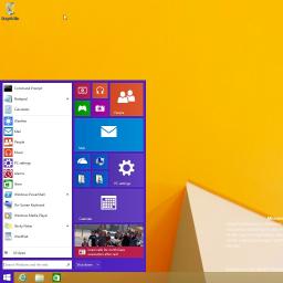 'Windows 9 voegt desktop- en tegelomgeving meer samen'