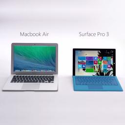 Microsoft valt Macbook Air aan in Surface Pro 3-reclames