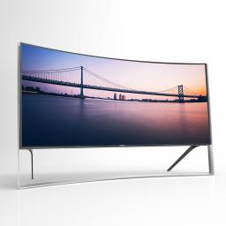 Samsung zet vol in op gebogen tv's