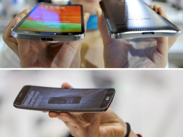 Boven Galaxy Round, Onder G Flex