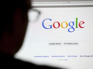 Specifieke data gevonden in broncode Google