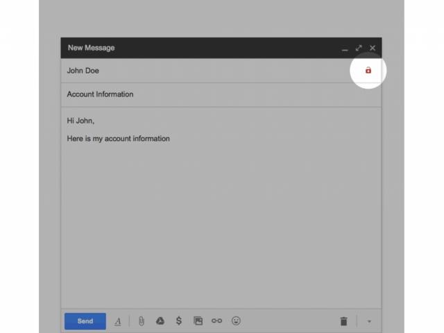 Waarschuwing in Gmail