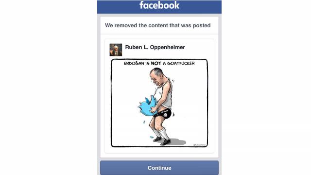 De cartoon van Oppenheimer