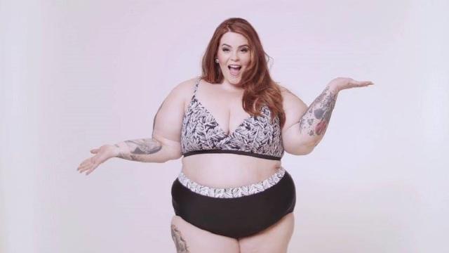 Facebook weert plus-size model
