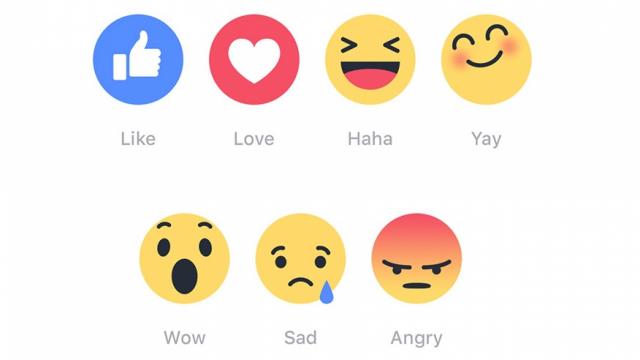 Nieuwe Facebook-emoji
