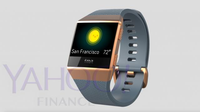 Vermeende smartwatch van Fitbit